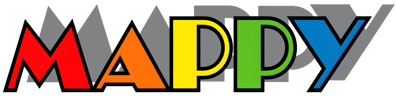 Mappy (Opcode Games) - Clear Logo (World) - 4500x1090