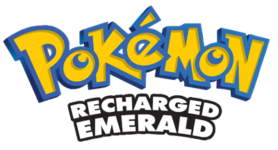 Pokémon Recharged Emerald - Clear Logo (World) - 629x340