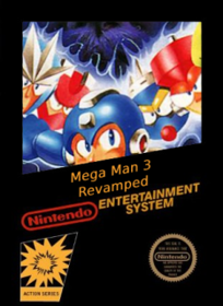 Mega Man 3: Revamped - Fanart - Box - Front (North America) - 233x320