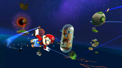 Super Mario Galaxy + Super Mario Galaxy 2 - Screenshot - Gameplay (World) - 1800x1013