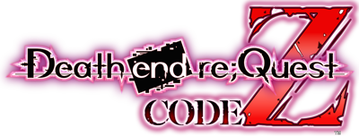 Death end re;Quest Code Z - Clear Logo (null) - 1241x472
