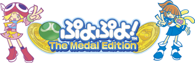 Puyo Puyo! The Medal Edition - Clear Logo (Japan) - 587x190
