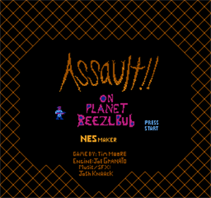 Assault!! On Planet Beezlbub - Screenshot - Game Title (World) - 256x240