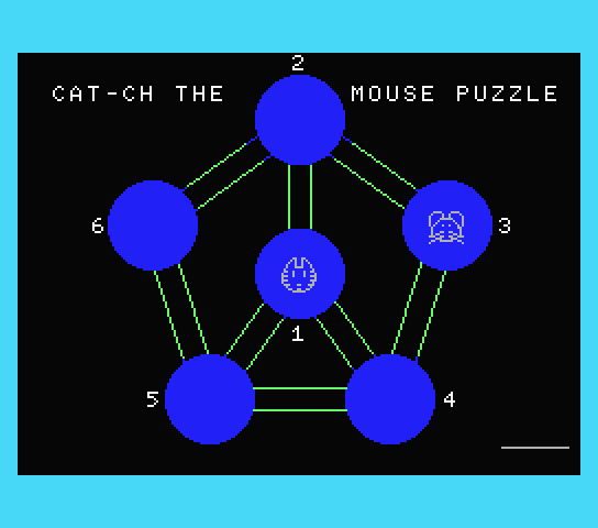 Illustration of Catch the Mouse Puzzle