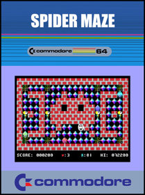 Spider Maze - Fanart - Box - Front (World) - 798x1072