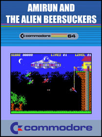 AmiRun and the Alien Beersuckers - Fanart - Box - Front (null) - 798x1072