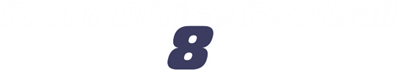 Front Office Football 8 - Clear Logo (World) - 626x119