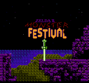 Zelda II: Monster Festival - Screenshot - Game Title (World) - 256x240