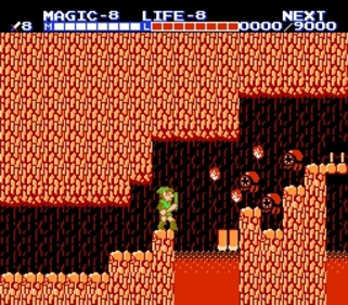 Zelda II: Nightmare of Ganon - Screenshot - Gameplay (World) - 256x224