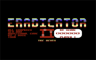 Eradicator II: The Remix - Screenshot - Game Title (null) - 320x200