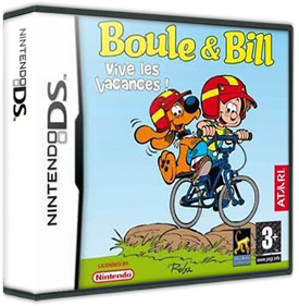 Boule & Bill: Vive les Vacances! - Box - 3D (France) - 587x598
