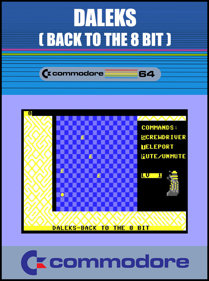 Daleks (Back to the 8 bit) - Fanart - Box - Front (null) - 798x1072