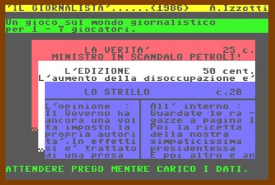 Il Giornalista - Screenshot - Game Title (null) - 626x423