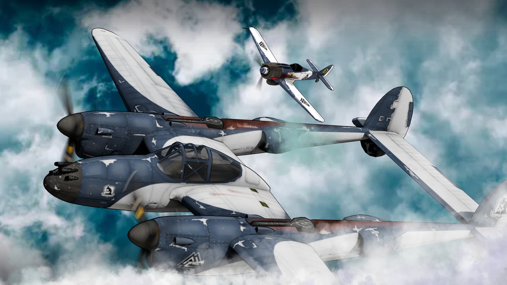 Illustration of Rising Sun: Iron Aces