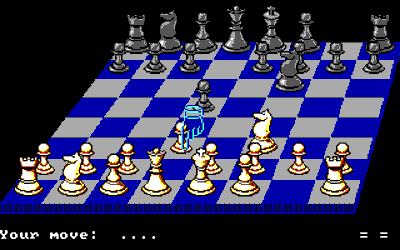 Chess Simulator - Screenshot - Gameplay (null) - 320x200