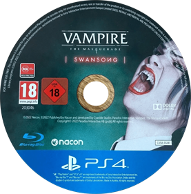 Vampire: The Masquerade: Swansong - Disc (World) - 1054x1067