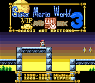 Super Mario World: VIP and Wall Mix 3 - Screenshot - Game Title (null) - 256x224