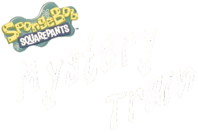 SpongeBob SquarePants: Mystery Train - Clear Logo (United States) - 322x218