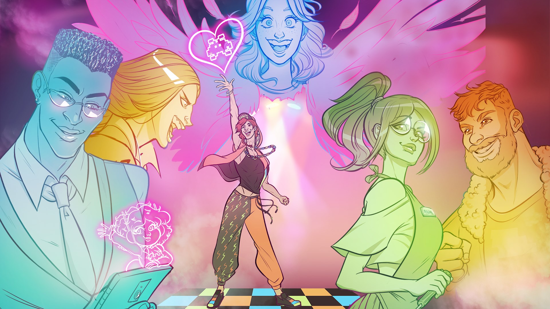 Illustration of Arcade Spirits