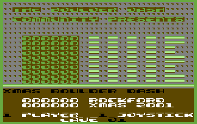 Xmas Boulder Dash 2001 - Screenshot - High Scores (World) - 330x208