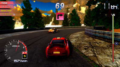 Rally Rock 'N Racing - Screenshot - Gameplay (World) - 3840x2160