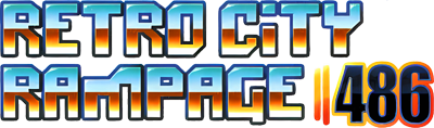 Retro City Rampage 486 - Clear Logo (World) - 400x118
