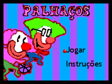 Palhaços - Screenshot - Game Title (Brazil) - 256x192