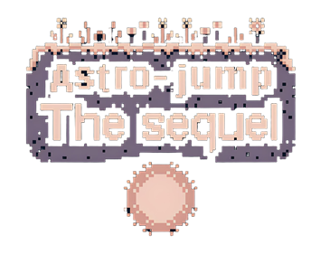 Astro-Jump:  The Sequel - Clear Logo (World) - 2520x2000