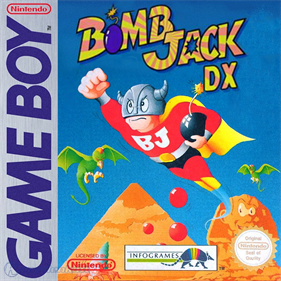 Bomb Jack DX - Fanart - Box - Front (Europe) - 700x700
