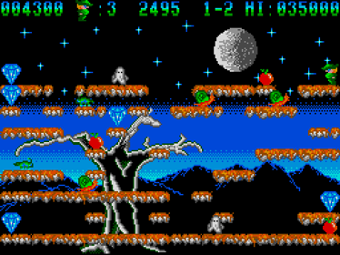 Bowin and the Count Dracula - Screenshot - Gameplay (Europe) - 512x384