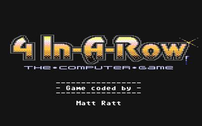 4 In-A-Row: The Computer Game - Screenshot - Game Title (null) - 1280x800