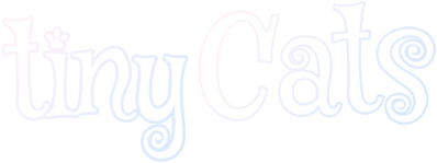 Tiny Cats - Clear Logo (null) - 2760x1032