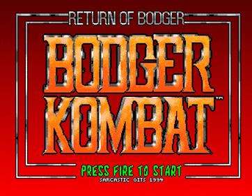 Bodger Kombat - Screenshot - Game Title (null) - 686x532
