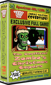 The Unofficial Zombo's Christmas Capers - Box - 3D (Europe) - 334x551