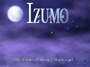Izumo - Screenshot - Game Title (Japan) - 1280x960