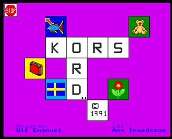 Korsord - Screenshot - Game Title (null) - 661x532