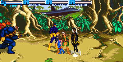 Illustration of X-Men Arcade Remake