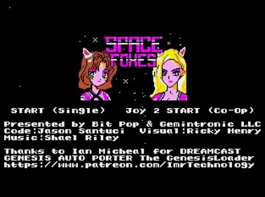 Space Foxes - Screenshot - Game Title (null) - 626x465