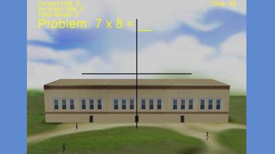 Math Sniper 3D - Screenshot - Gameplay (World) - 1000x562