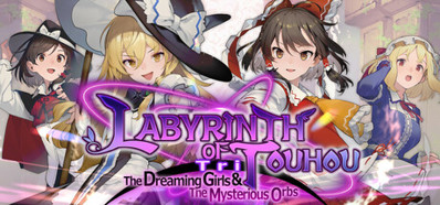 Labyrinth of Touhou Tri - The Dreaming Girls & The Mysterious Orbs - Banner (null) - 460x215