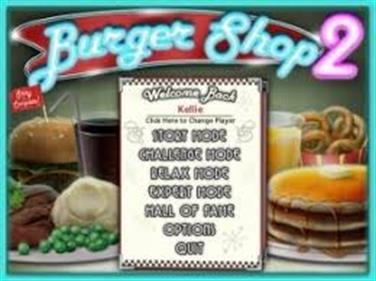 Burger Shop 2 - Screenshot - Game Title (World) - 260x194