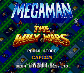 Mega Man: The Wily Wars: Mega Hack - Screenshot - Game Title (null) - 256x224