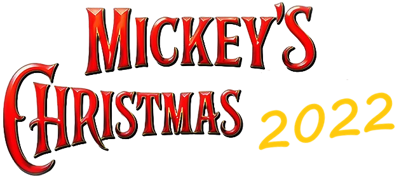 Mickey Mouse Happy Chrismas 2022 - Clear Logo (null) - 628x285