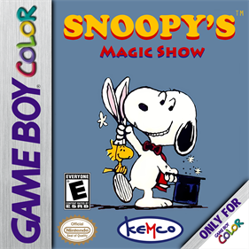 Snoopy's Magic Show DX - Fanart - Box - Front - 1200x1199