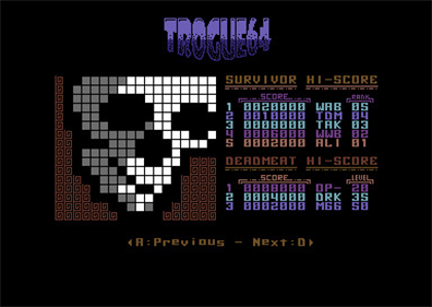Trogue64 - Screenshot - High Scores (null) - 384x272