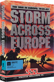 Storm Across Europe: The War in Europe: 1939-45 - Box - 3D (North America) - 826x1247