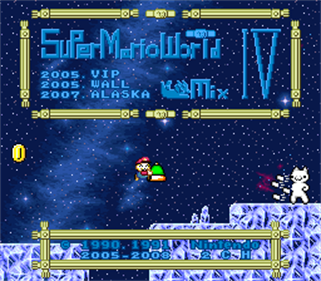 Super Mario World: VIP and Wall and Alaska Mix 4 - Screenshot - Game Title (null) - 256x224