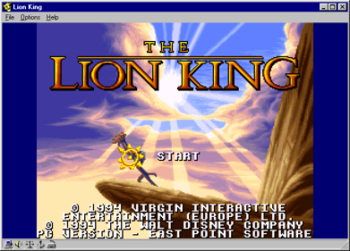 Disney's The Lion King - Screenshot - Game Title (null) - 648x465