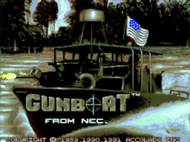 Gunboat - Screenshot - Game Title (North America) - 640x480