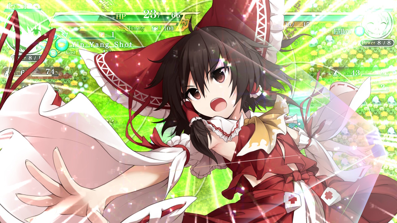 Illustration of Touhou Genso Wanderer: Reloaded